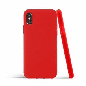 Etui Silicone Cover Do Huawei P40 Lite E/y7p Czerwony