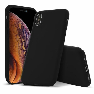 Etui Silicone Cover Do Samsung A10s Czarny
