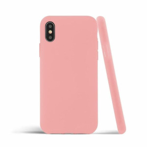 Etui Silicone Cover Do Samsung A21 Różowy
