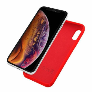 Etui Silicone Cover Do Samsung A41 Czerwony