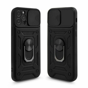 Etui Slide Ring Do Motorola Moto G52/g82 Czarny