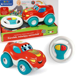 Clementoni Baby Karolek mówiący interaktywny samochód na pilota Zdalnie ste