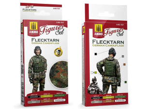 Farby akrylowe zestaw Flecktarn A.MIG7037 AMMO