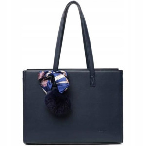 Gallantry Paris – torebka shopper damska granatowa
