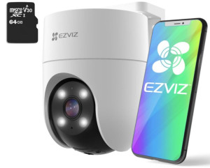 Kamera Ip Wifi Ezviz H8c (4mp) + Karta 64gb