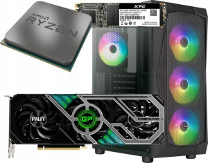 Profesjonalny do gier Ryzen 5 32G/2TBSSD RTX3070Ti