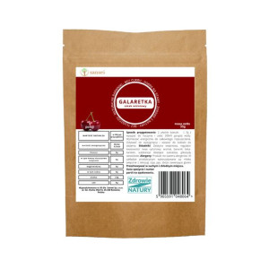 Fit galaretka bez cukru o smaku wiśniowym 35 g - 5 porcji