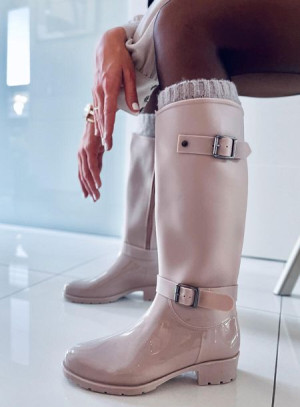Kalosze oficerki SPLIT BEIGE 41