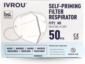 Maska Ffp2 5-warstwowa Ivrou 50 Szt.