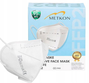 Maska Ffp2 5-warstwowa Metkon 20 Szt.