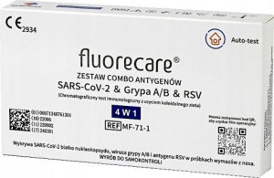 Test Covid19, Grypa Ab, Rsv Fluorecare Combo 4 W 1
