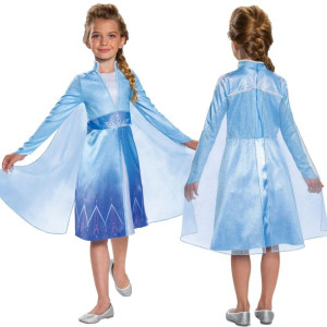 Kostium dla dzieci, Strój Karnawałowy Disney Kraina Lodu Elsa 124-135 cm 7-