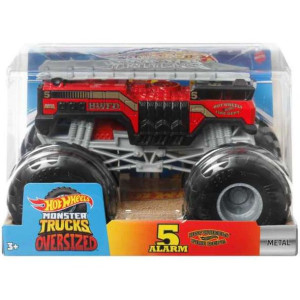 Hot Wheels Monster Trucks Oversized Duży Pojazd 5 Alarm