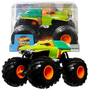 Hot Wheels Monster Trucks Oversized Duży Pojazd Żółw Ninja Michelangelo