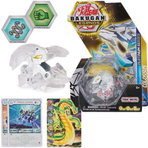 Bakugan Legends Platinum Series figurka Colossus i karty