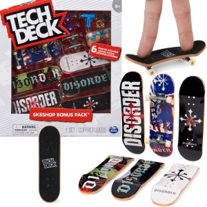 Tech Deck zestaw Sk8Shop 6 deskorolek Bonus Pack Disorder + akcesoria