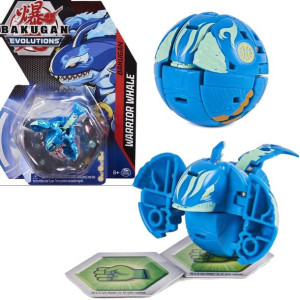 Bakugan Evolutions Figurka Bitewna Warrior Whale i Karty