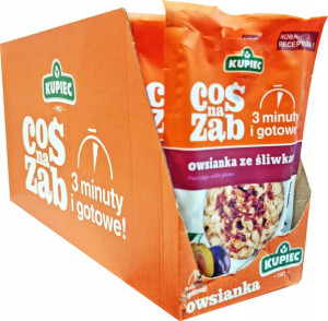 14 x 50g Owsianka coś na ząb śliwka