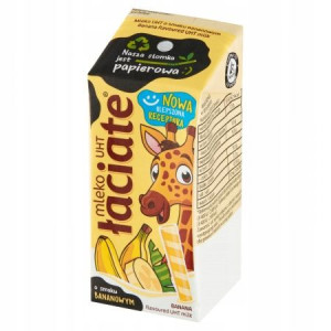 Łaciate Mleko UHT Bananowe 200ml