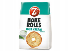 7 Days Bake Rolls Śmietana Cebula 150g