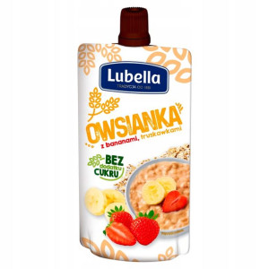 Lubella Owsianka z Bananami, Truskawkami 100g