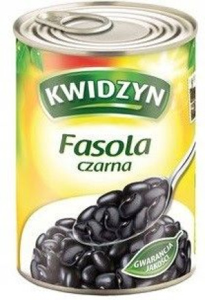Kwidzyń Fasola Czarna 400g