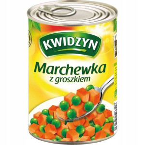 Kwidzyń Marchew z Groszkiem 400g