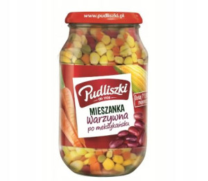 Pudliszki Mieszanka Warzywna Meksykańska 450g
