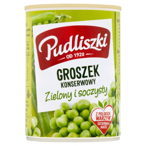 Pudliszki Groszek Konserwowy 400g