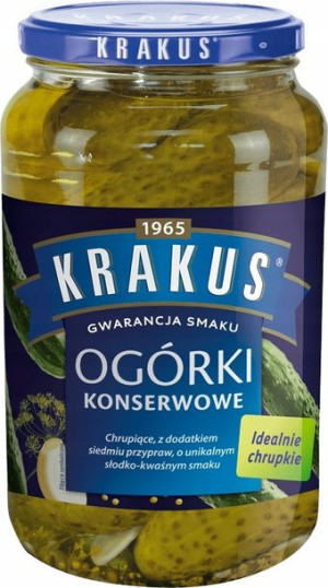 Krakus Ogórki Konserwowe 920g