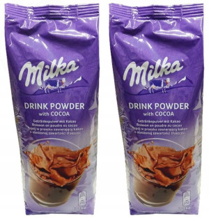 2 x Czekolada mleczna do picia Milka 1000 g