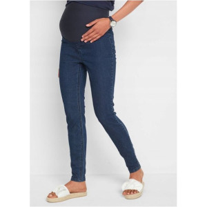 Bonprix Jeansowe Spodnie Ciążowe Z Pasem Rurki Jeansy Jegginsy 42 927996