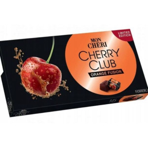 MON CHERI CHERRY ORANGE FUSION PRALINY Pralinki z alkoholem