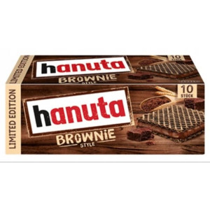 Wafelki Hanuta Brownie 220g z Niemiec