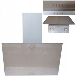 Okap Hotpoin Ariston HHVP 63F LM CF 647m3 beż