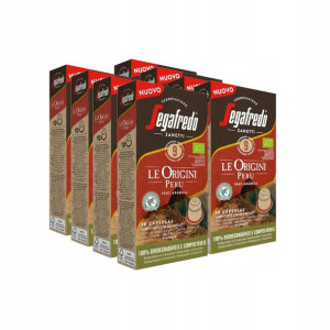Kapsułki SEGAFREDO do NESPRESSO PERU 80 sztuk BIO