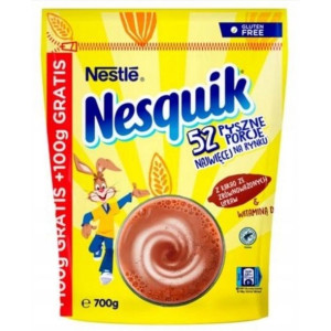 Kakao Nesquik 700g  Rozpuszczalny napój kakaowy z dodatkiem witamin 700 g