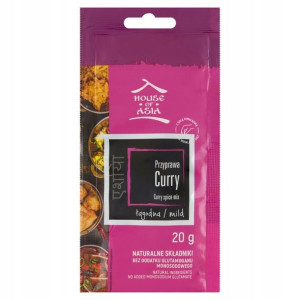 House of Asia Przyprawa Curry Łagodna 20g