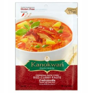 Kanokwan Pasta Curry Czerwona 50g