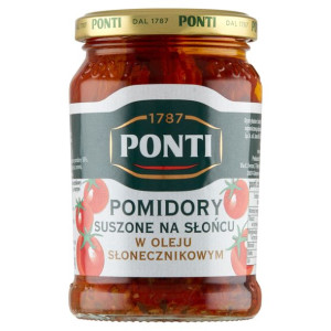 Ponti Pomidory Sus. na Słońcu w Oleju Słoneczni.