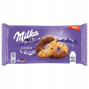 Milka Ciastka Cookie Loop 132g