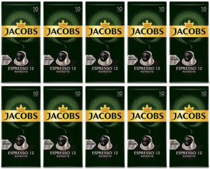 Kapsułki Jacobs do Nespresso Espresso Ristretto 12