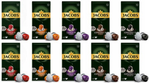 Kapsułki Jacobs Nespresso ZESTAW 100szt