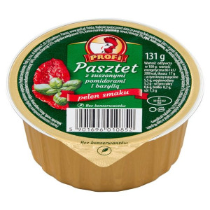 Profi Pasztet z Susz. Pomidorami i Bazylią 131g