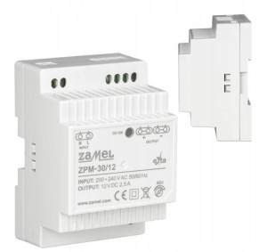 Zasilacz Impulsowy 30W / 12V ZAMEL ZPM-30/12