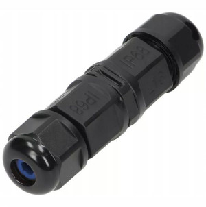 Złączka Kablowa Mini Mufa Hermetyczna IP68 3x1,5mm