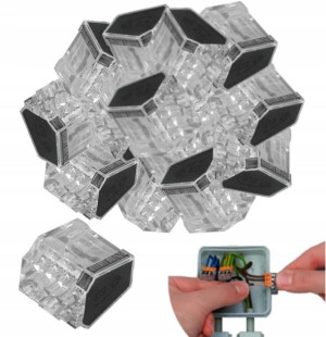 Złączka Szybkozłączka Typu WAGO 8x2,5mm 100 Sztuk