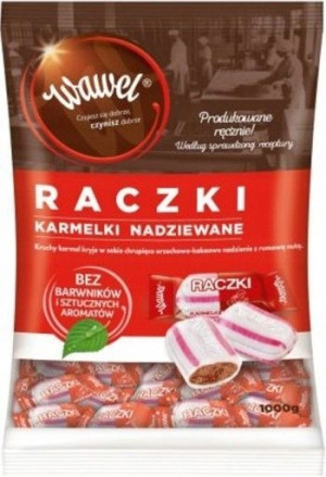 Raczki Wawel Cukierki Karmelki Raczki 1kg