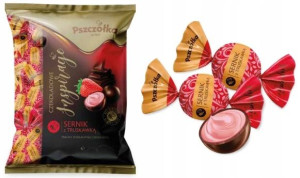 Pszczółka Sernik Z Truskawką Cukierki - 1kg.