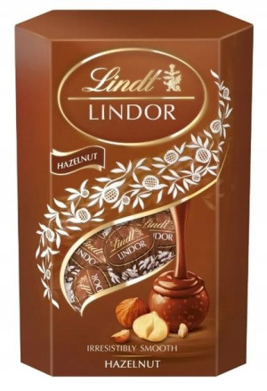 Praliny Lindt Lindor HAZELNUT orzech laskowy 200 g